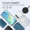 A17 Galaxy A17 - Coque Transparente Magsafe Haut de Gamme Anti-jaunissement