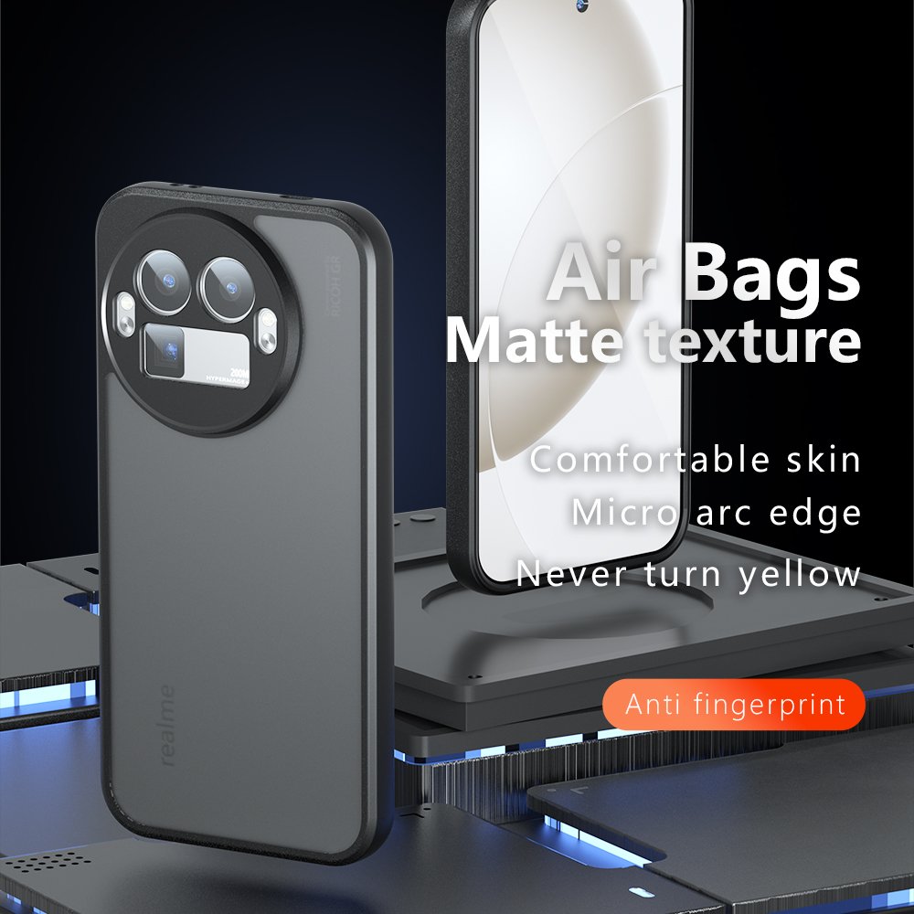 Realme GT8 Pro - Coque Avec Dos Mat Fumé