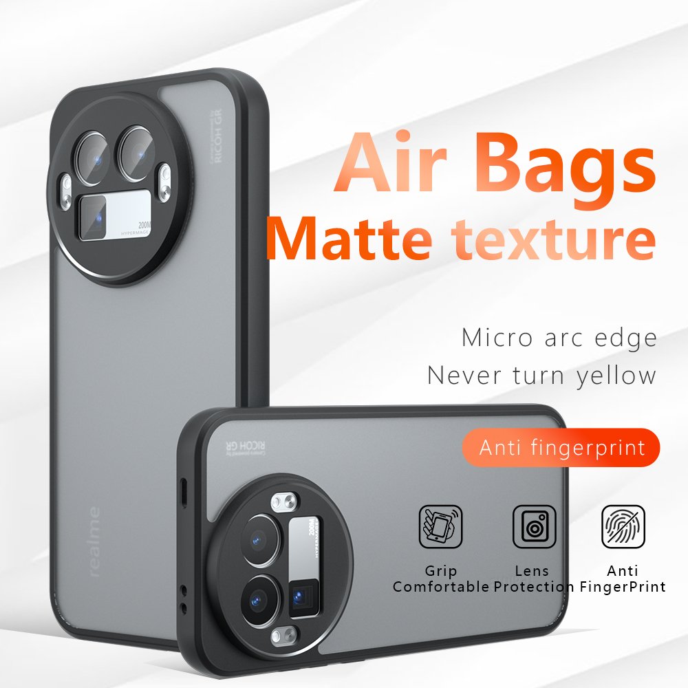 Realme GT8 Pro - Coque Avec Dos Mat Fumé