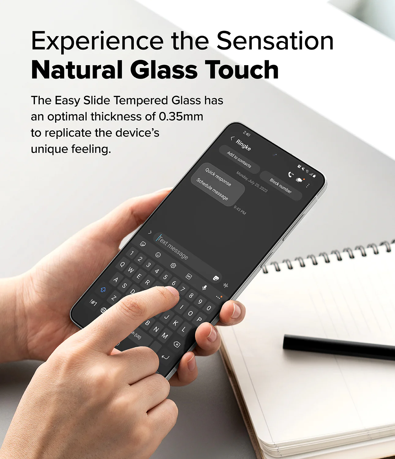 S25EDG_ESY_SLD_SUB6 Galaxy S25 Edge - Protection d'écran En Verre Trempé ( Glass )