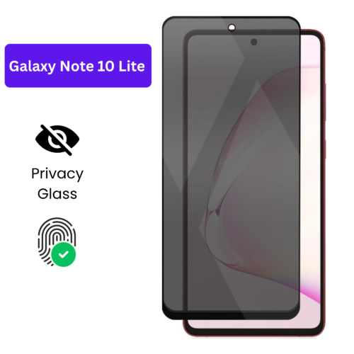 Galaxy Note 10 Lite – Protection d’Ecran Anti-Espion En Verre ( Privacy Glass )