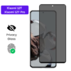 Vivo Y1S Vivo Y90 (18) Xiaomi 12T | Xiaomi 12T Pro – Protection d’Ecran Anti-Espion En Verre ( Privacy Glass )