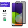 Vivo Y1S Vivo Y90 (2) Galaxy A22 4G | Galaxy M22 | Galaxy F22 - Protection d’Ecran Anti-Espion En Verre ( Privacy Glass )