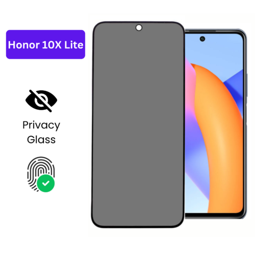 Vivo Y1S Vivo Y90 (21) Honor 10X Lite – Protection d’Ecran Anti-Espion En Verre ( Privacy Glass )