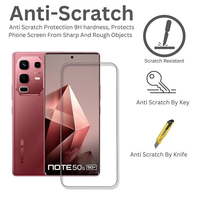 Infinix Note 50s - Protection d'écran En Verre ( UV Glass )
