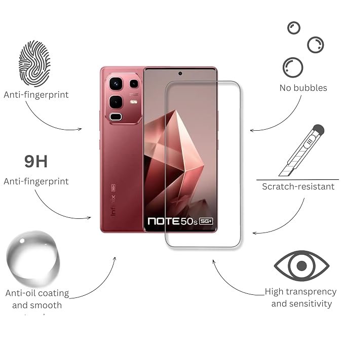 Infinix Note 50s - Protection d'écran En Verre ( UV Glass )