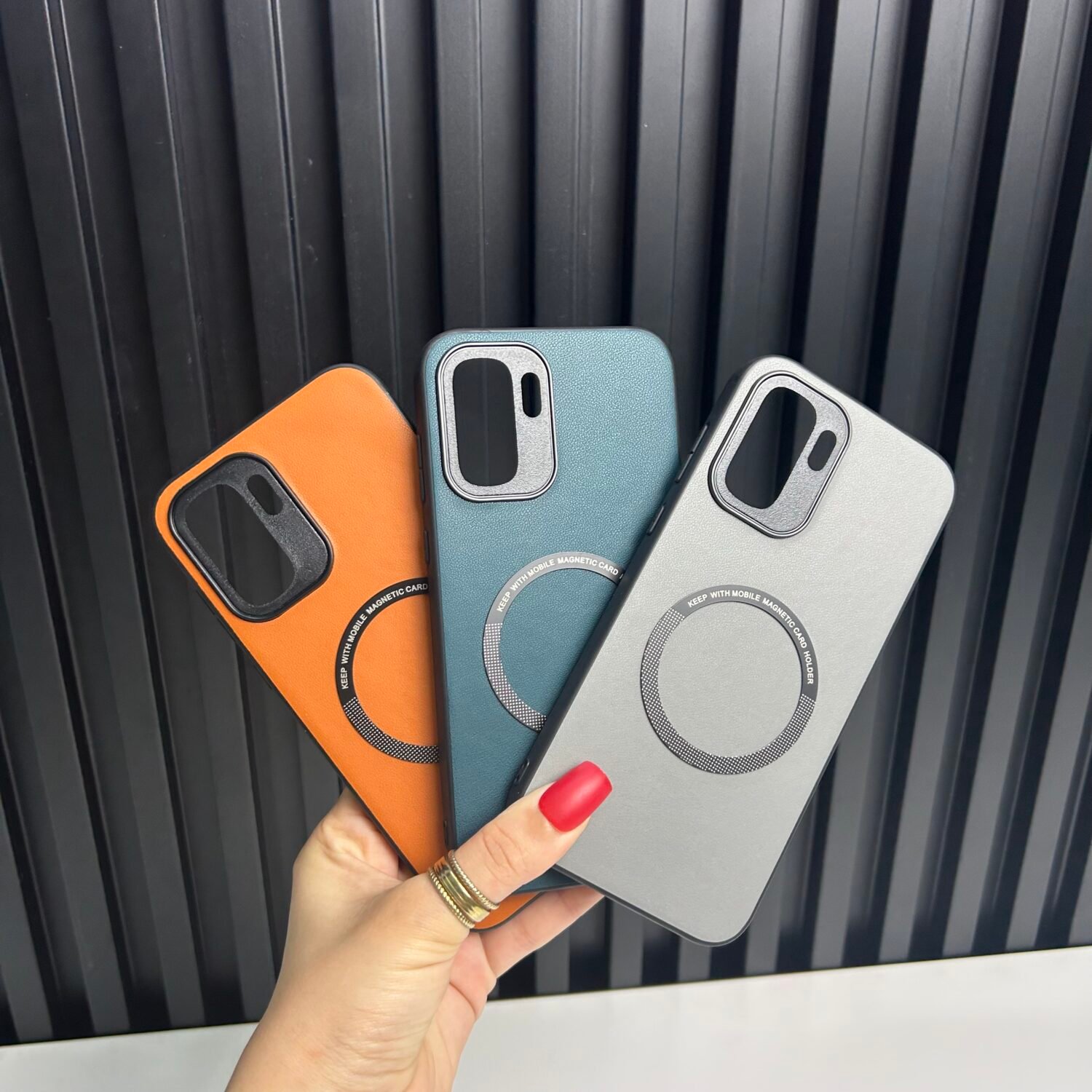 OnePlus Ace 6 Ultra - Coque Haut De Gamme Magnétique En Cuir PU Avec Bordure Noir