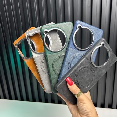 Photo 21-07-2026 10 59 31 AM OnePlus 12R - Coque Haut de Gamme Magsafe Finition Cuir