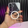 Galaxy S25 Plus - Coque Magnétique Transparente Originale XUNDD Ultra -Thin Design