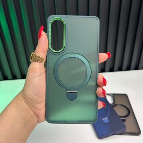 Photo 22-07-2026 10 24 41 AM Galaxy S25 Edge - Coque Magnétique Dos Mat Fumé avec Support