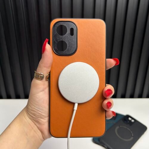Photo 26-07-2026 12 26 46 PM OnePlus Ace 6 | Ace 6T | 15R - Coque Haut De Gamme Magnétique En Cuir PU Avec Bordure Noir