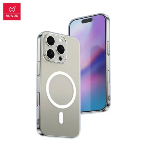 iPhone 16 Pro Max - Coque Magnétique Transparente Originale XUNDD Ultra -Thin Design