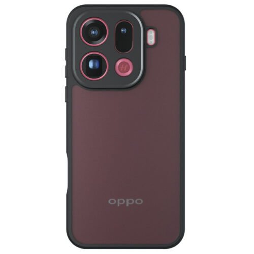 Oppo Find X9 Pro - Coque Avec Dos Mat Fumé