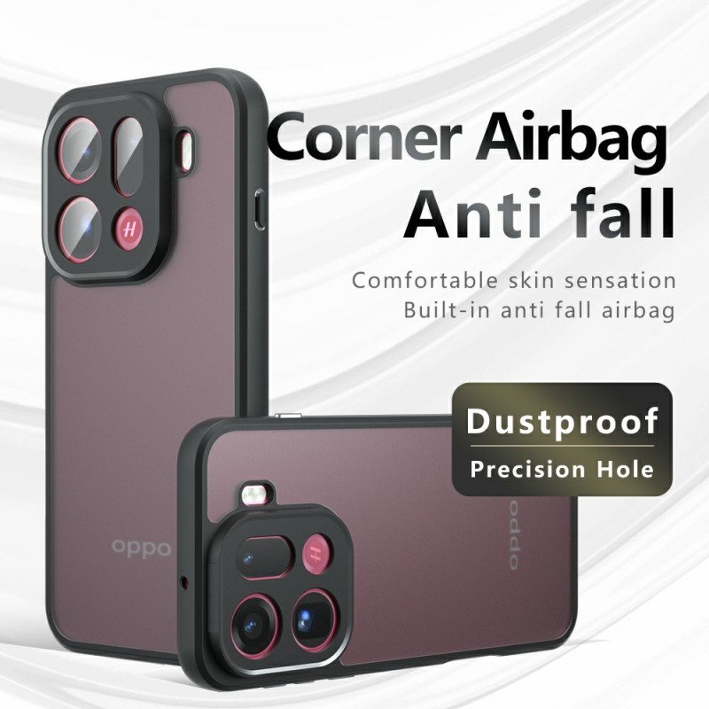 Oppo Find X9 Pro - Coque Avec Dos Mat Fumé