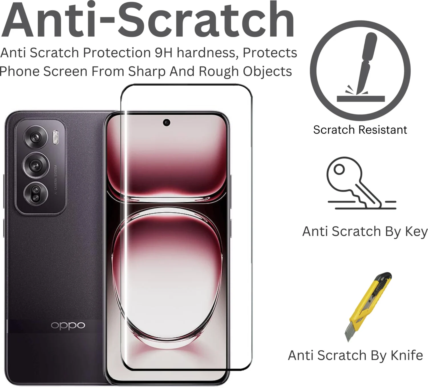 fbl-t-gls-blk-4-oprn12pr-fablue-original-imah3yabn8zzzybq Oppo Reno 12 Pro - Protection d'écran En Verre ( UV Glass )