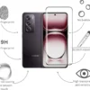 fbl-t-gls-blk-4-oprn12pr-fablue-original-imah3yabx5ggt8ww Oppo Reno 12 Pro - Protection d'écran En Verre ( UV Glass )