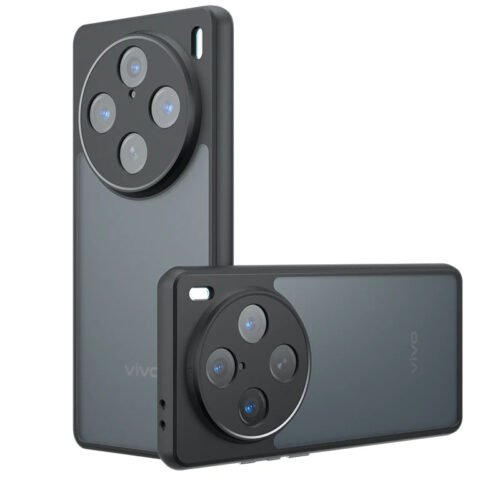 Vivo X100 Pro - Coque Avec Dos Mat Fumé