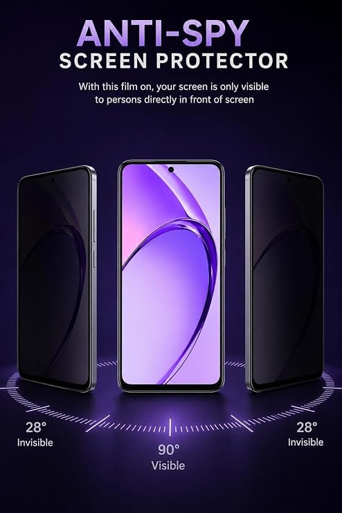 61vBuPG8baL._SY741_ Oppo A80 – Protection d’Ecran Anti-Espion En Verre ( Privacy Glass )