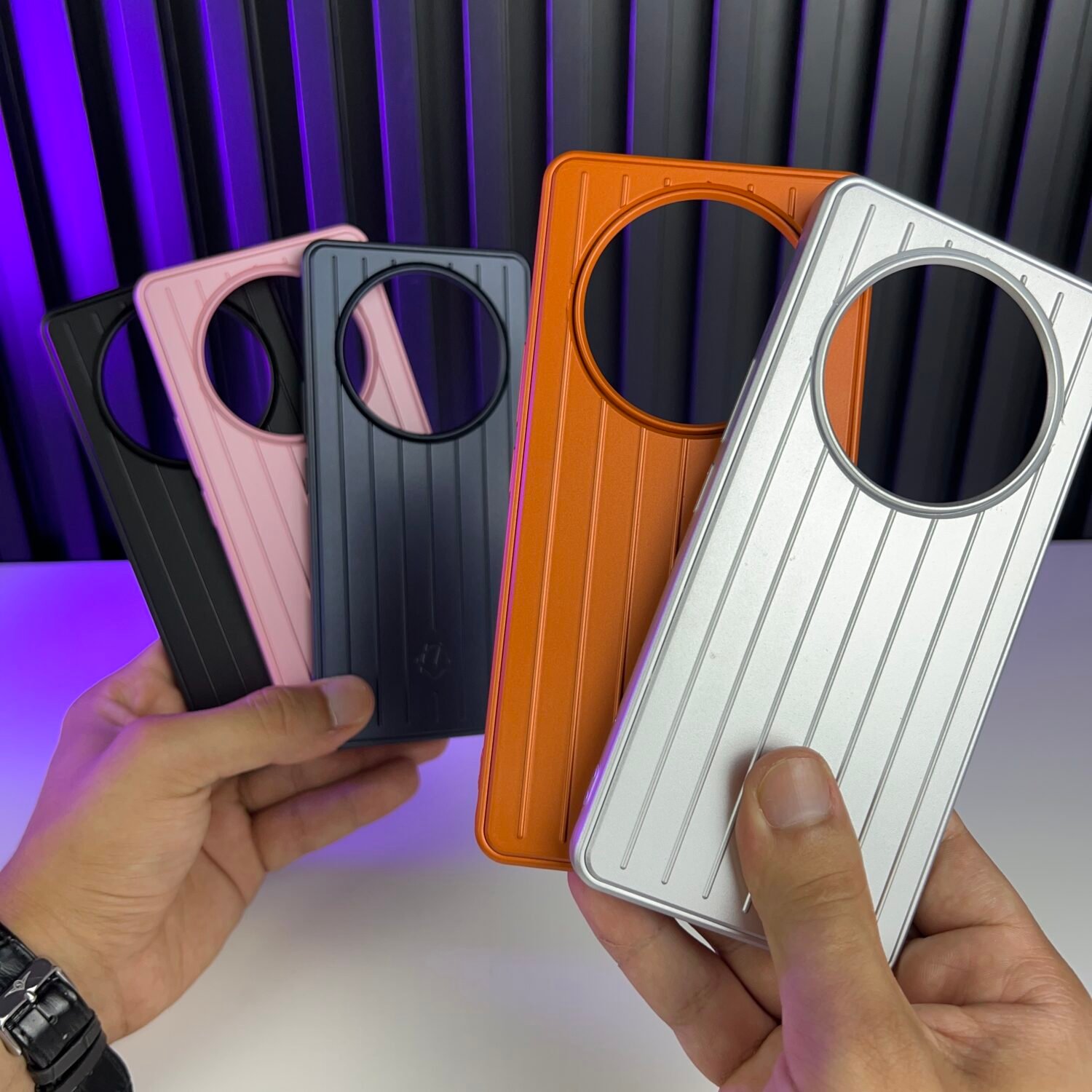 IMG_0466-4 Honor X9C - Coque en Silicone avec Dos Rigide Design Bagage de Luxe RMWA