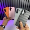 IMG_0529-2 - Copie Galaxy A17 - Coque en Silicone avec Dos Rigide Design Bagage de Luxe RMWA