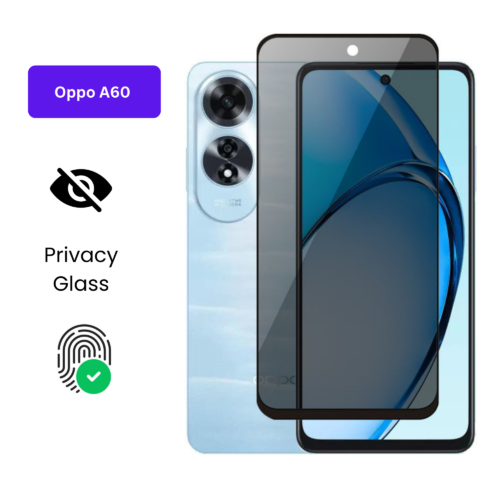 Oppo A60 – Protection d’Ecran Anti-Espion En Verre ( Privacy Glass )