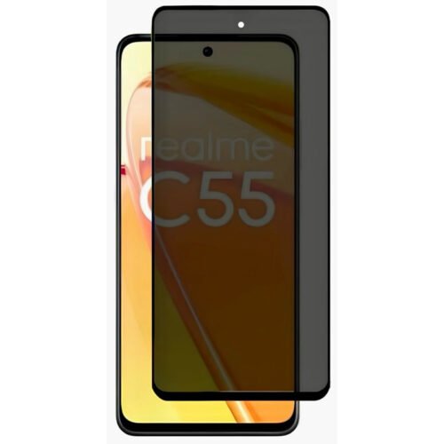 Realme C55 – Protection d’Ecran Anti-Espion En Verre ( Privacy Glass )
