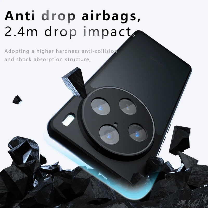 Vivo X100 Pro - Coque Avec Dos Mat Fumé