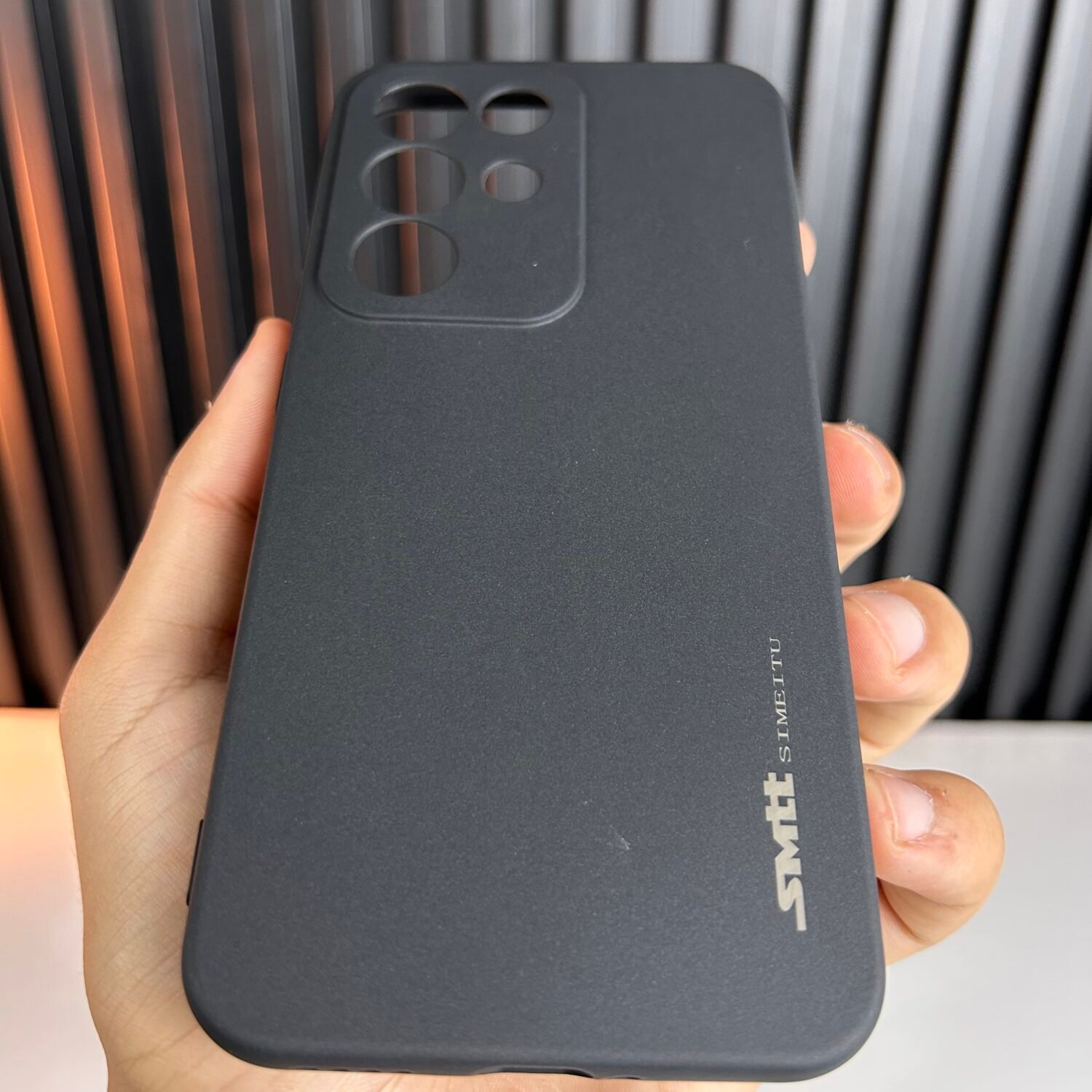 Realme C85 Pro - Coque en Silicone Noir Originale SIMEITU