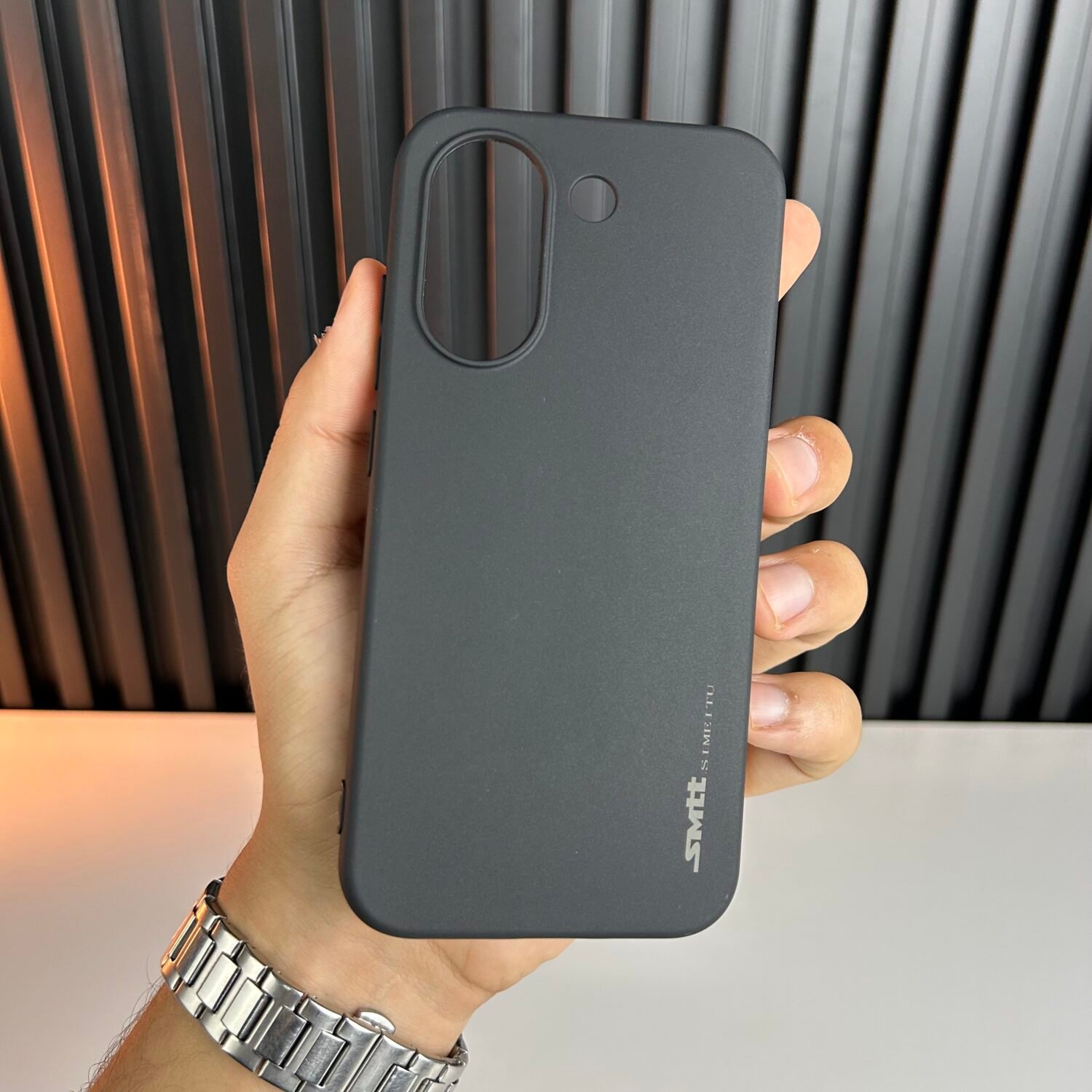 IMG_0611 Poco X8 Pro - Coque en Silicone Noir Originale SIMEITU V2