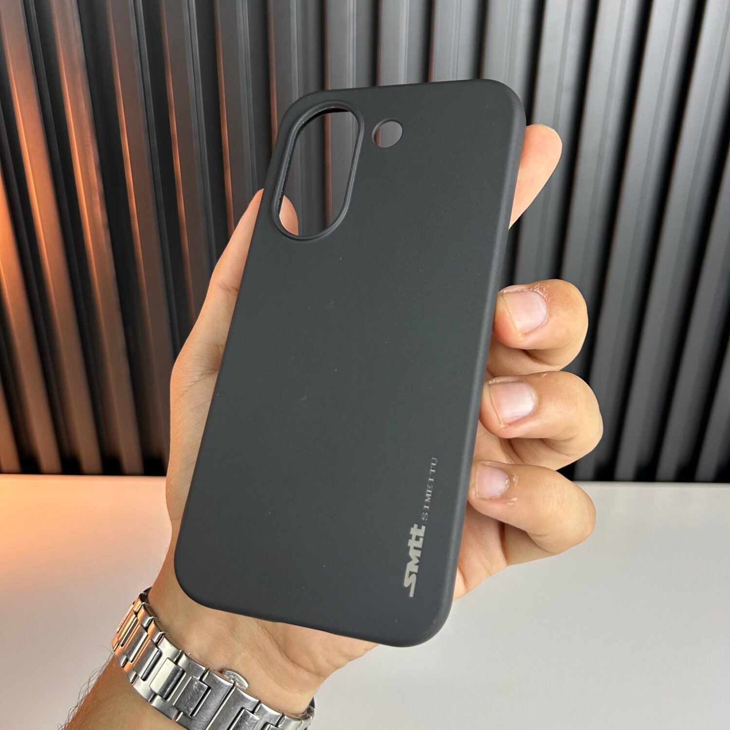 IMG_0612 Poco X8 Pro - Coque en Silicone Noir Originale SIMEITU V2