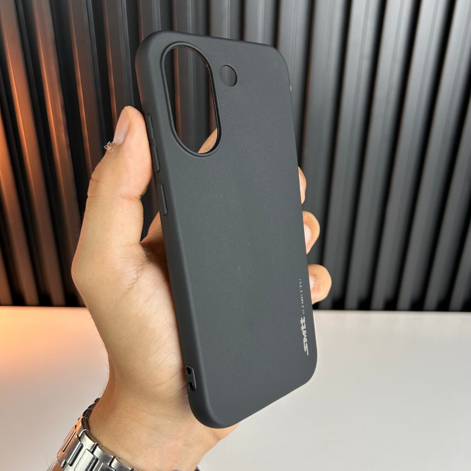 IMG_0613 Poco X8 Pro - Coque en Silicone Noir Originale SIMEITU V2
