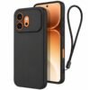 back-fasdrag-bk-h600r-1 Honor 600 - Coque en Silicone Noir Originale SIMEITU