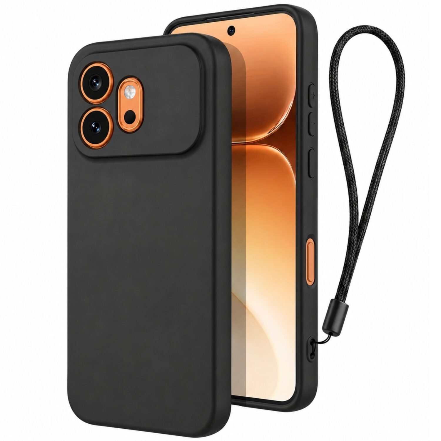 back-fasdrag-bk-h600r-1 Honor 600 - Coque en Silicone Noir Originale SIMEITU