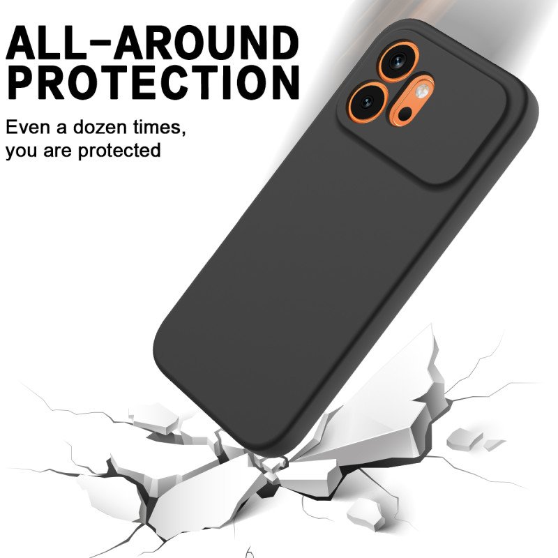 coque-honor-600-silicone-liquide-a-laniere (3) Honor 600 - Coque en Silicone Noir Originale SIMEITU