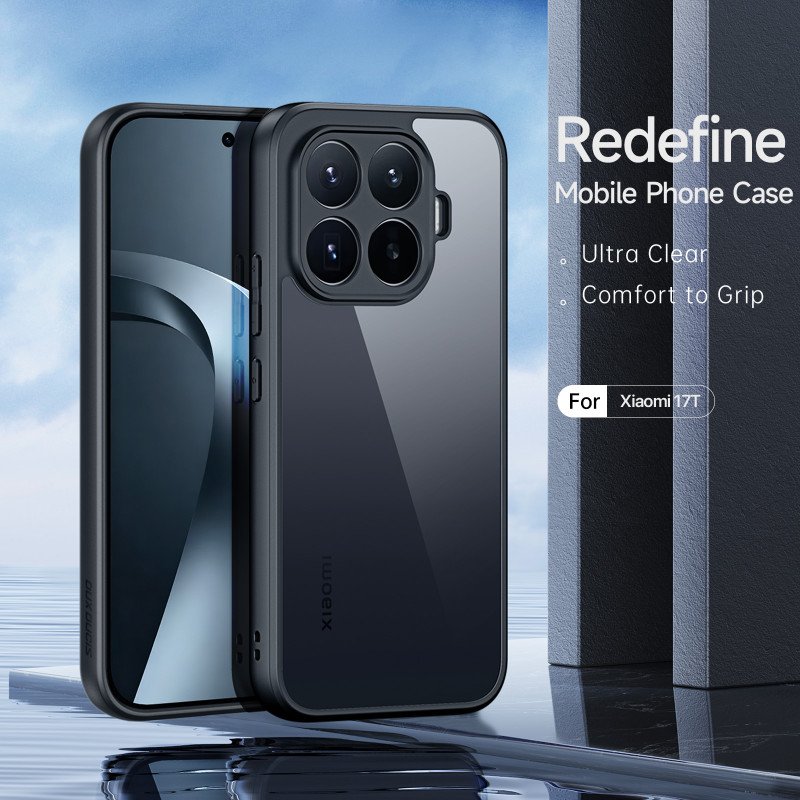 coque-xiaomi-17t-aimo-series-dux-ducis (1) Xiaomi 17T - Coque Avec Dos Mat Fumé