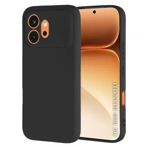 Honor 600 - Coque en Silicone Noir Originale SIMEITU