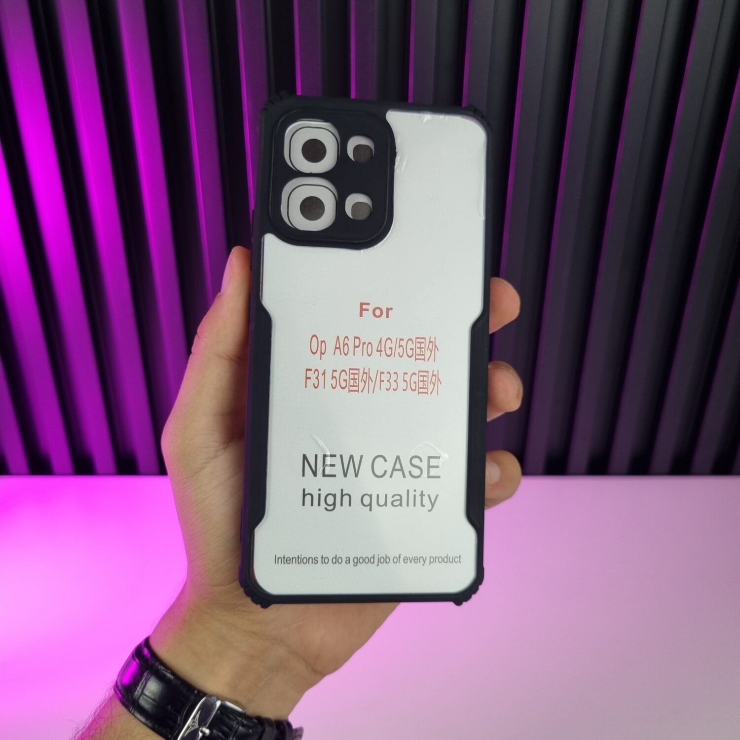 20261013_145802 Oppo A6 Pro / F31 / F33 - Coque Transparente Ipacky