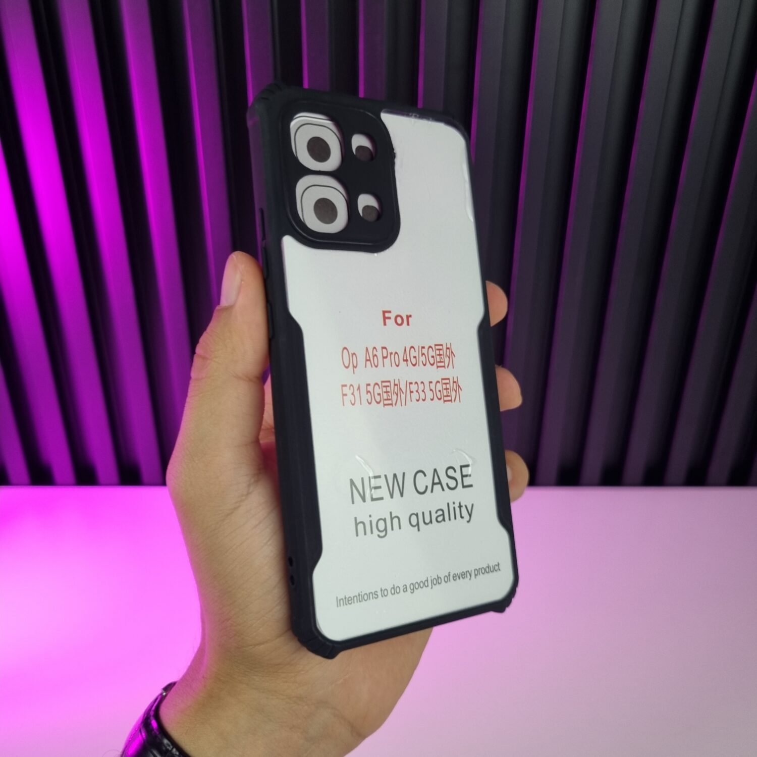 20261013_145805 Oppo A6 Pro / F31 / F33 - Coque Transparente Ipacky