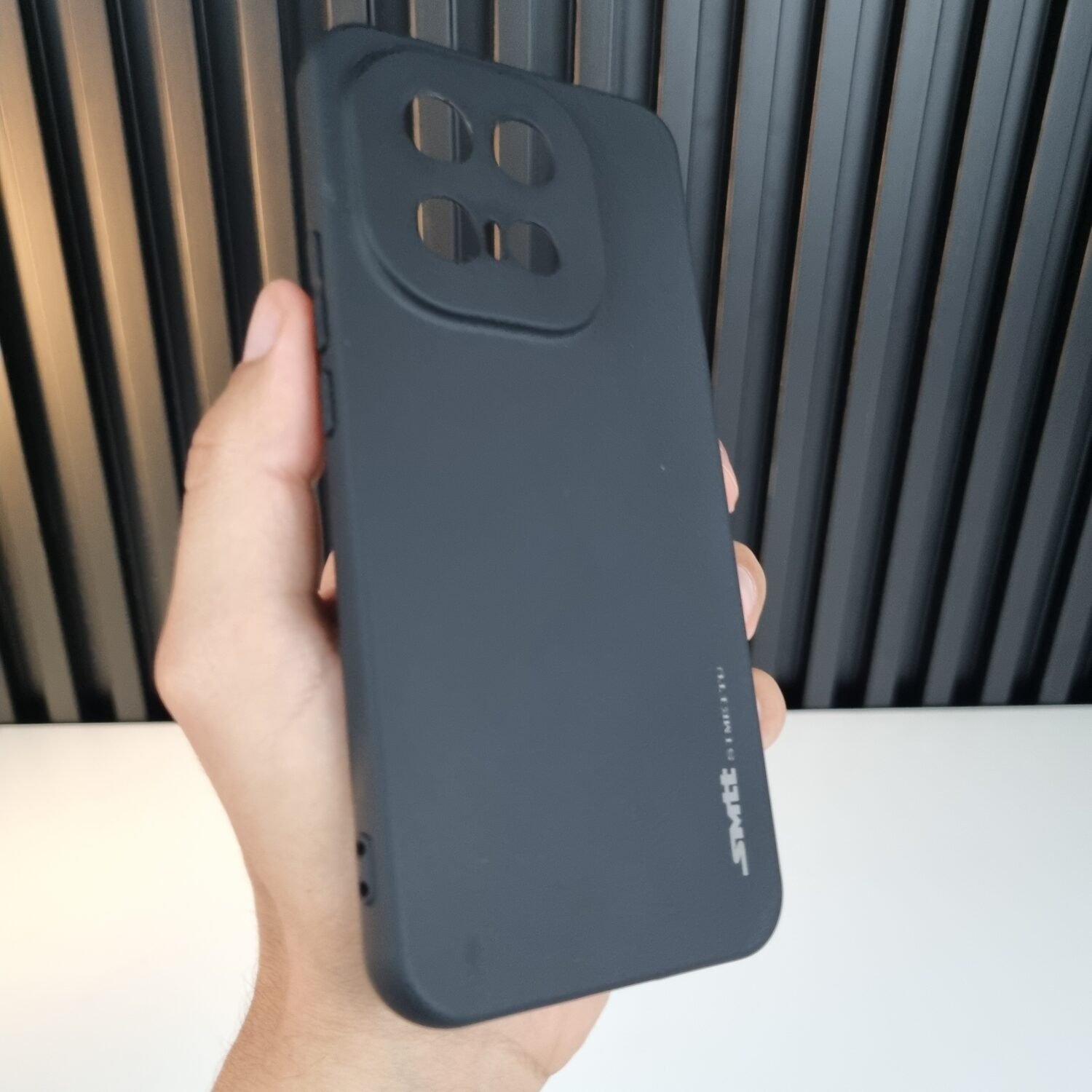 20261015_145902 Vivo IQOO 15 - Coque en Silicone Noir Originale SIMEITU